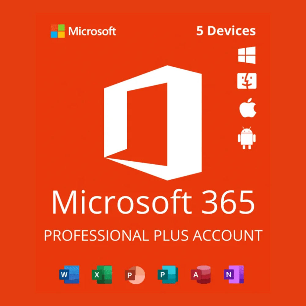 Microsoft 365 Professional Plus Account - Lifetime Subscription