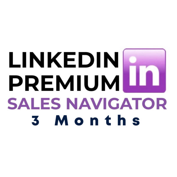 LinkedIn Premium Sales Navigator 3M